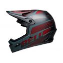 Casco integral para enduro y descenso Bell Transfer en color gris/rojo