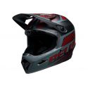 Casco integral para enduro y descenso Bell Transfer en color gris/rojo
