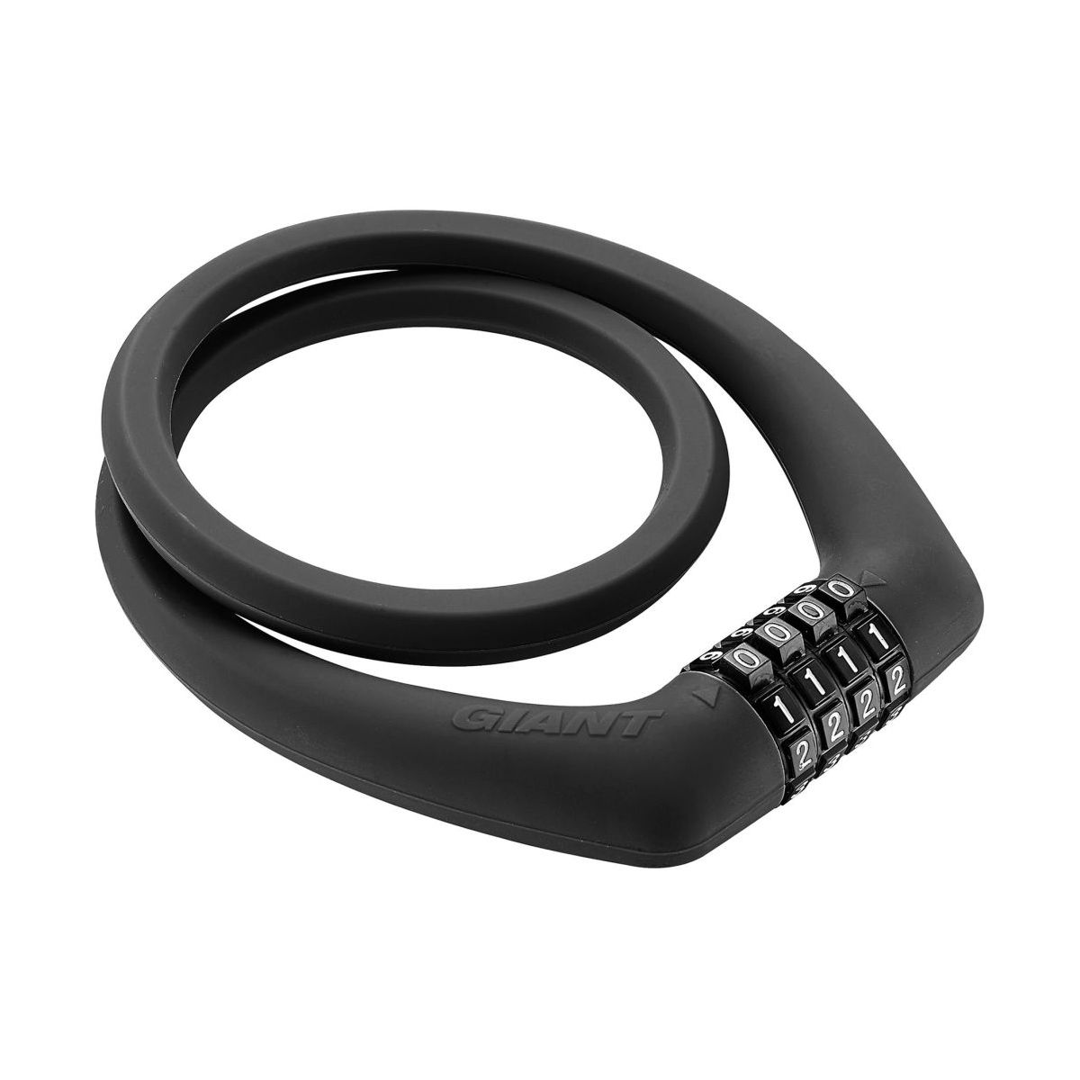 Candado Giant Gumi Lock con combinación en color negro