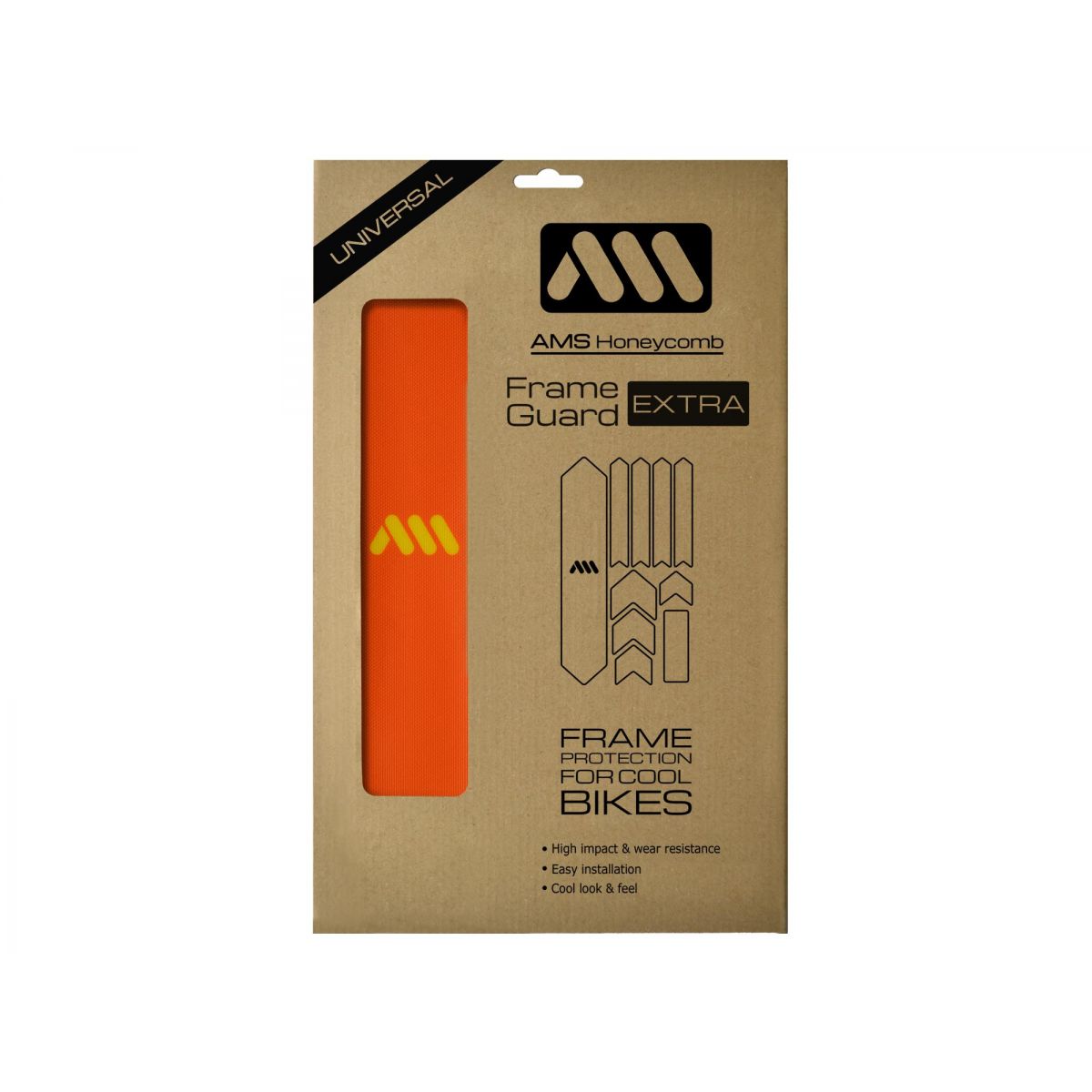 Protector de cuadro AMS Extra Naranja packaging