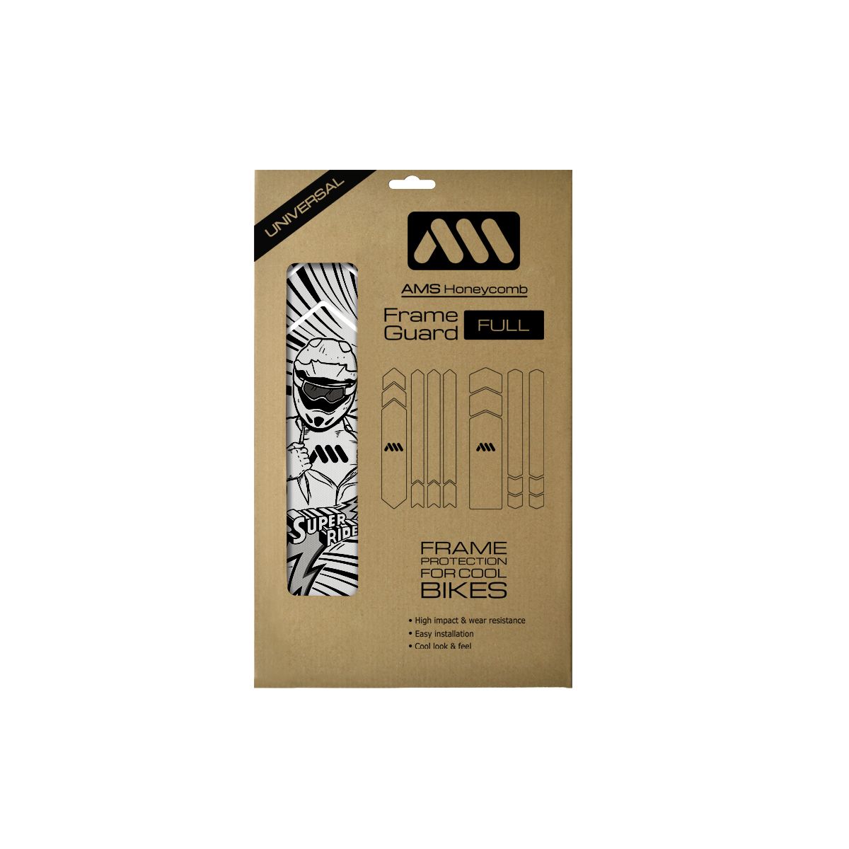 Protector de cuadro AMS Full Super Rider PACKAGING