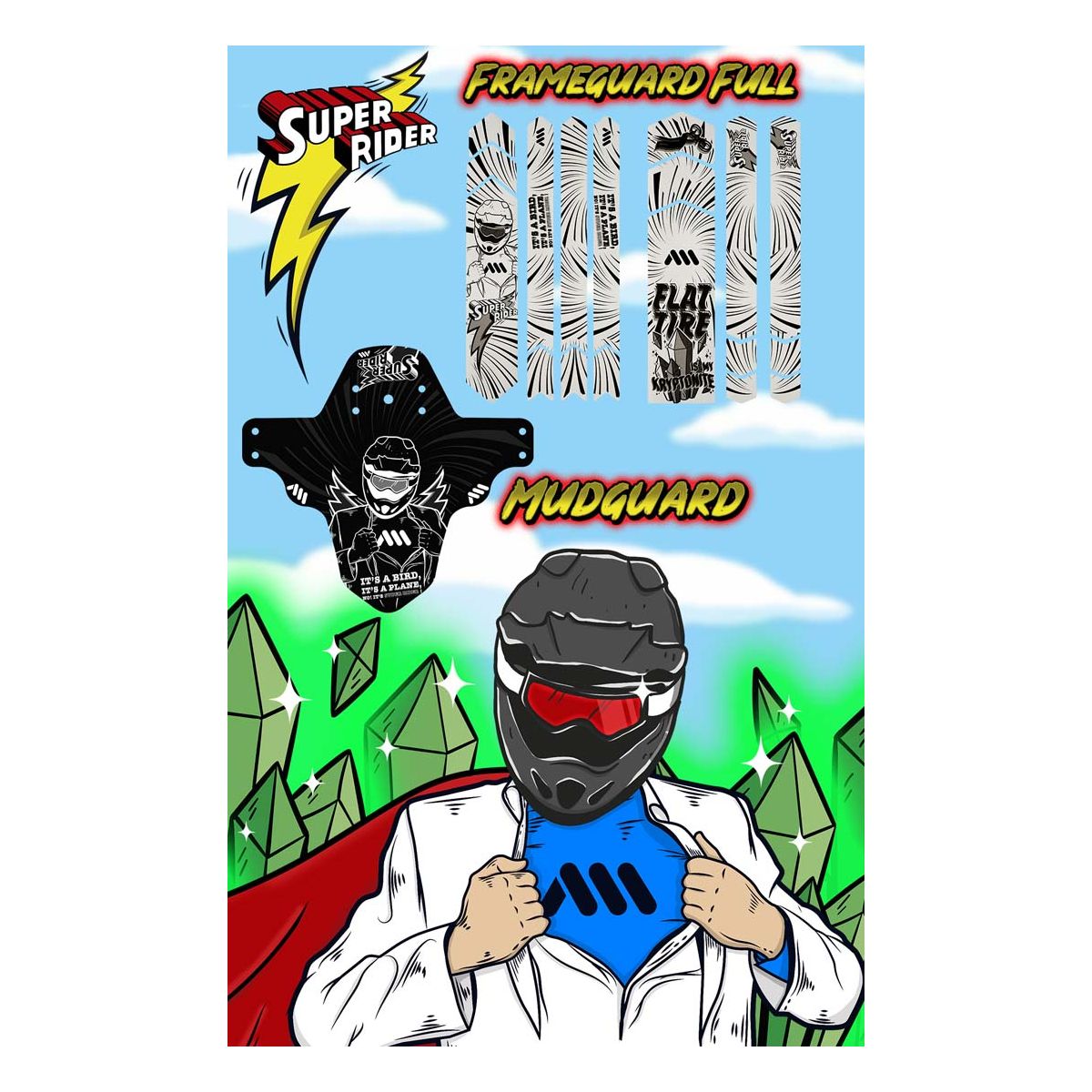 Protector de cuadro AMS Full Super Rider PUBLI