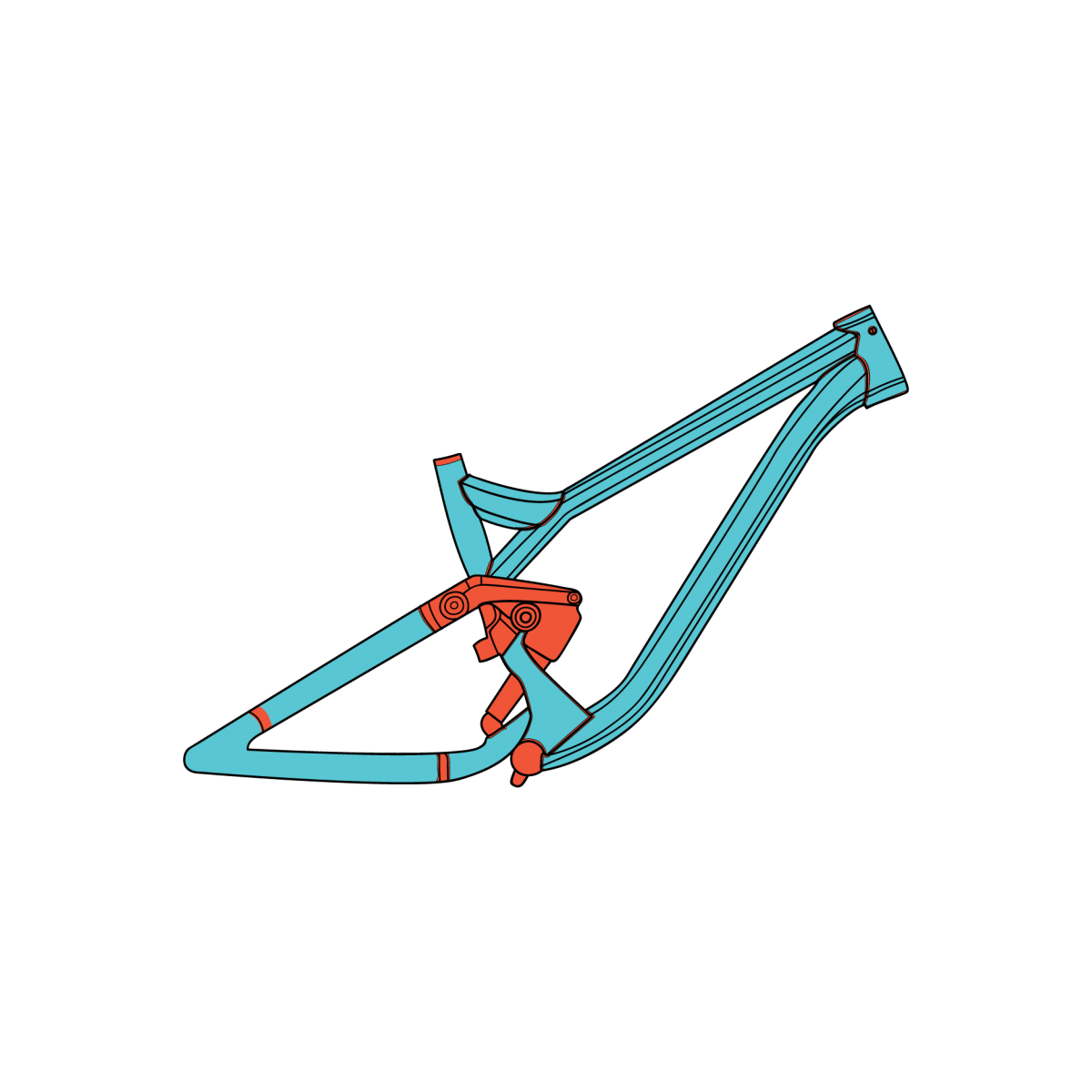 Protector de cuadro Ride Wrap para Specialized Enduro comp 2021