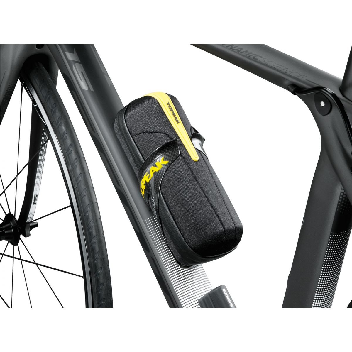 Bote porta herramientas Topeak Cagepack con cremallera para portabidón