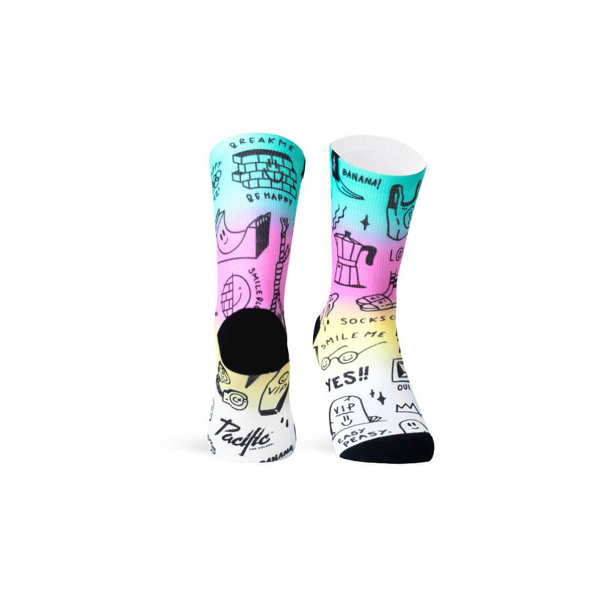 Calcetines Pacific Smile Club | calcetines mtb graciosos