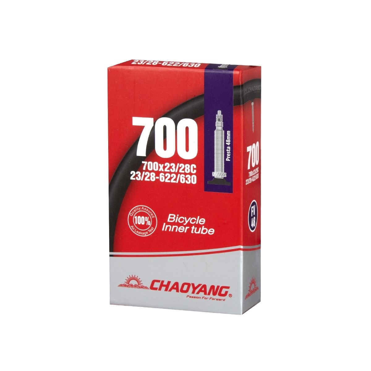 Cámara Chaoyang 700x23/28C FV 48 mm