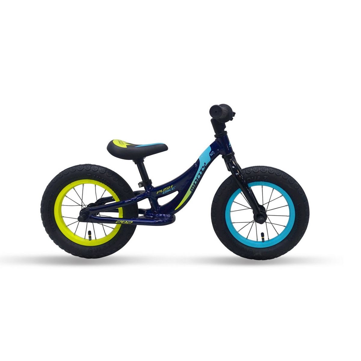 Bicileta para niños Monty 202 push bike color azul