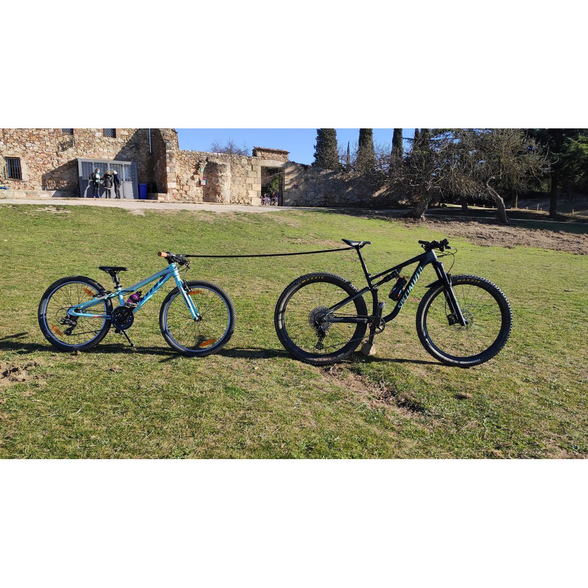 test Remolcador de bicicletas Trax Flex