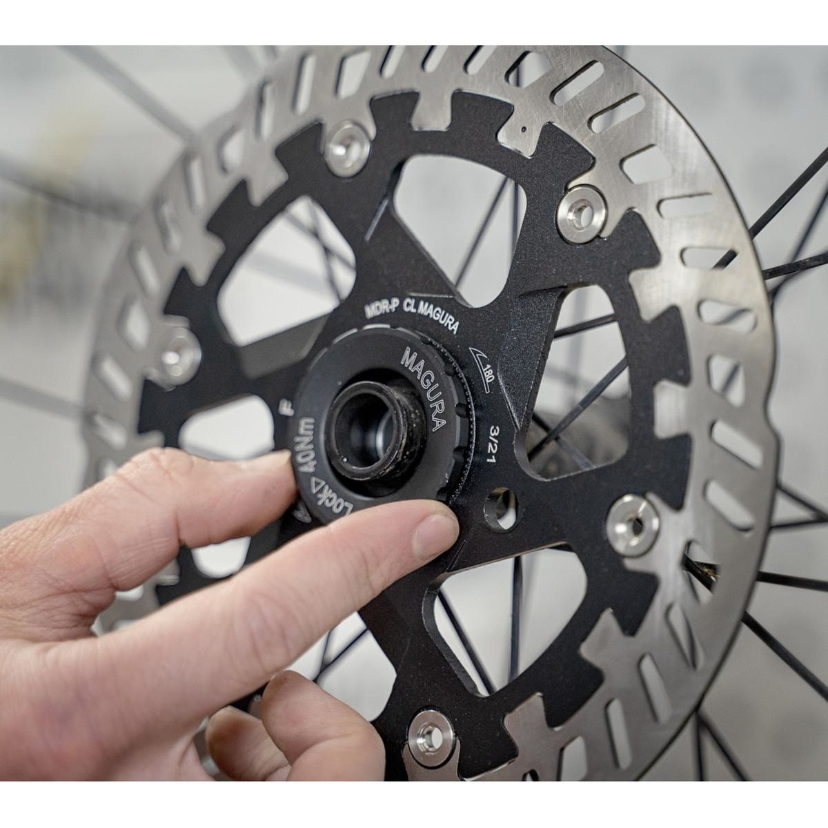 Disco de freno Magura MDR-P Center Lock como montar