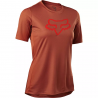 Camiseta manga corta Fox Ranger Head mujer color granate
