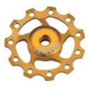 KCNC Jockey Wheel rulina de cambio aluminio dorado