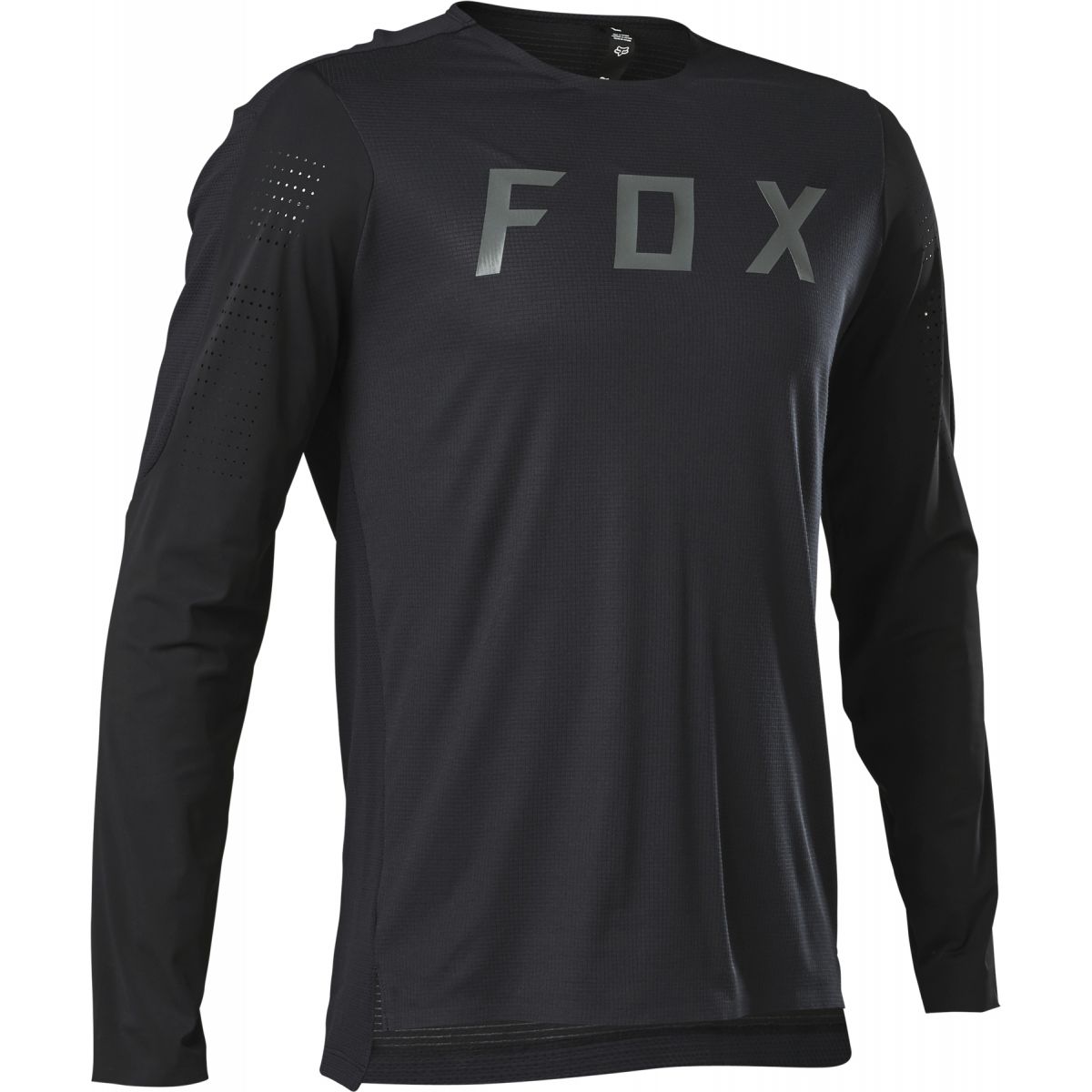 Camiseta técnica de manga larga Fox Flexair Pro para enduro y descenso en color negro 28865-001