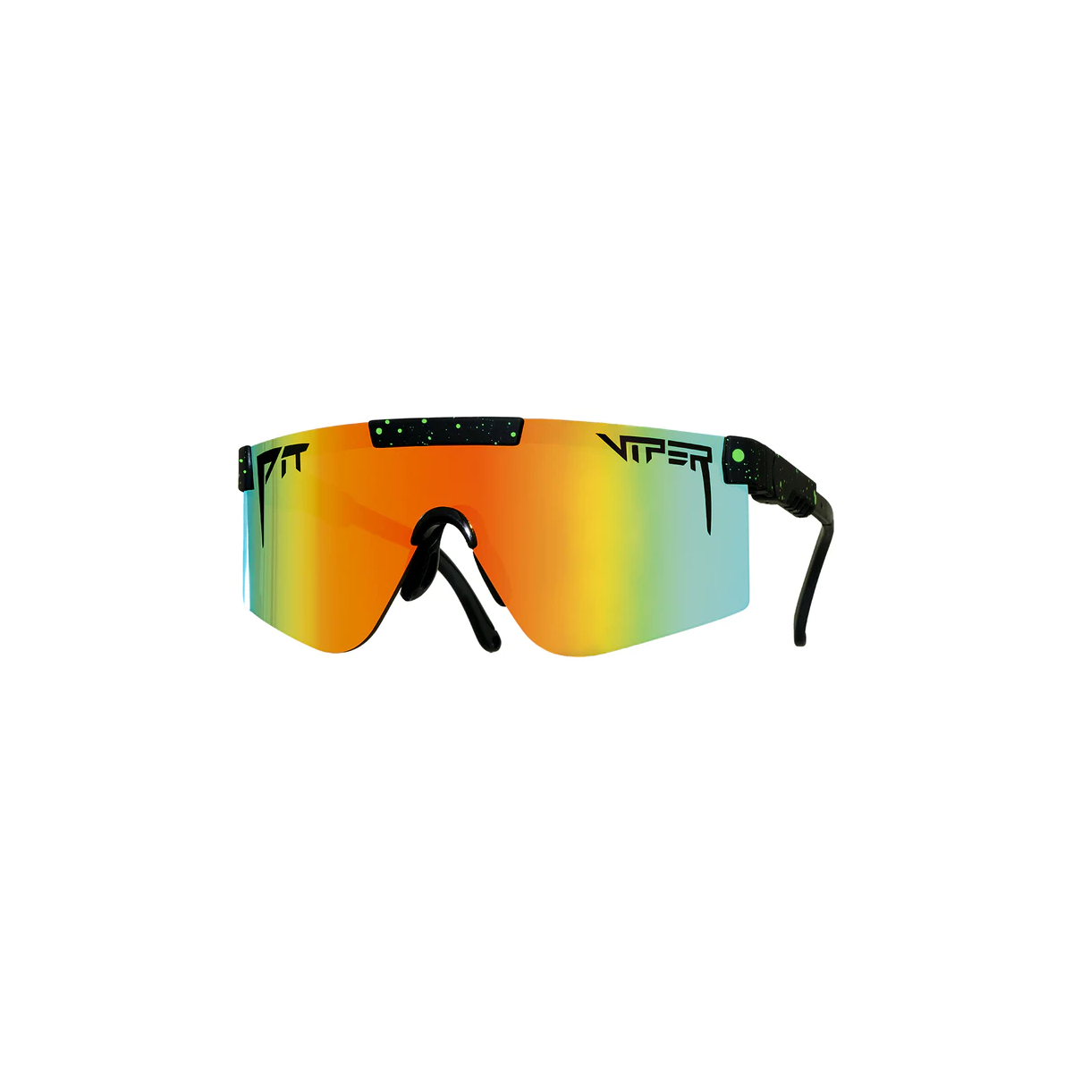 montura ajustable Gafas de sol Pit Viper The 2000s - The Monster Bull Polarizadas  con lente dorada polarizada
