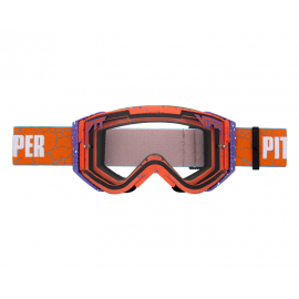Máscaras Pit Viper Brapstrap Terremoto lente transparente para descenso, enduro o Motocross