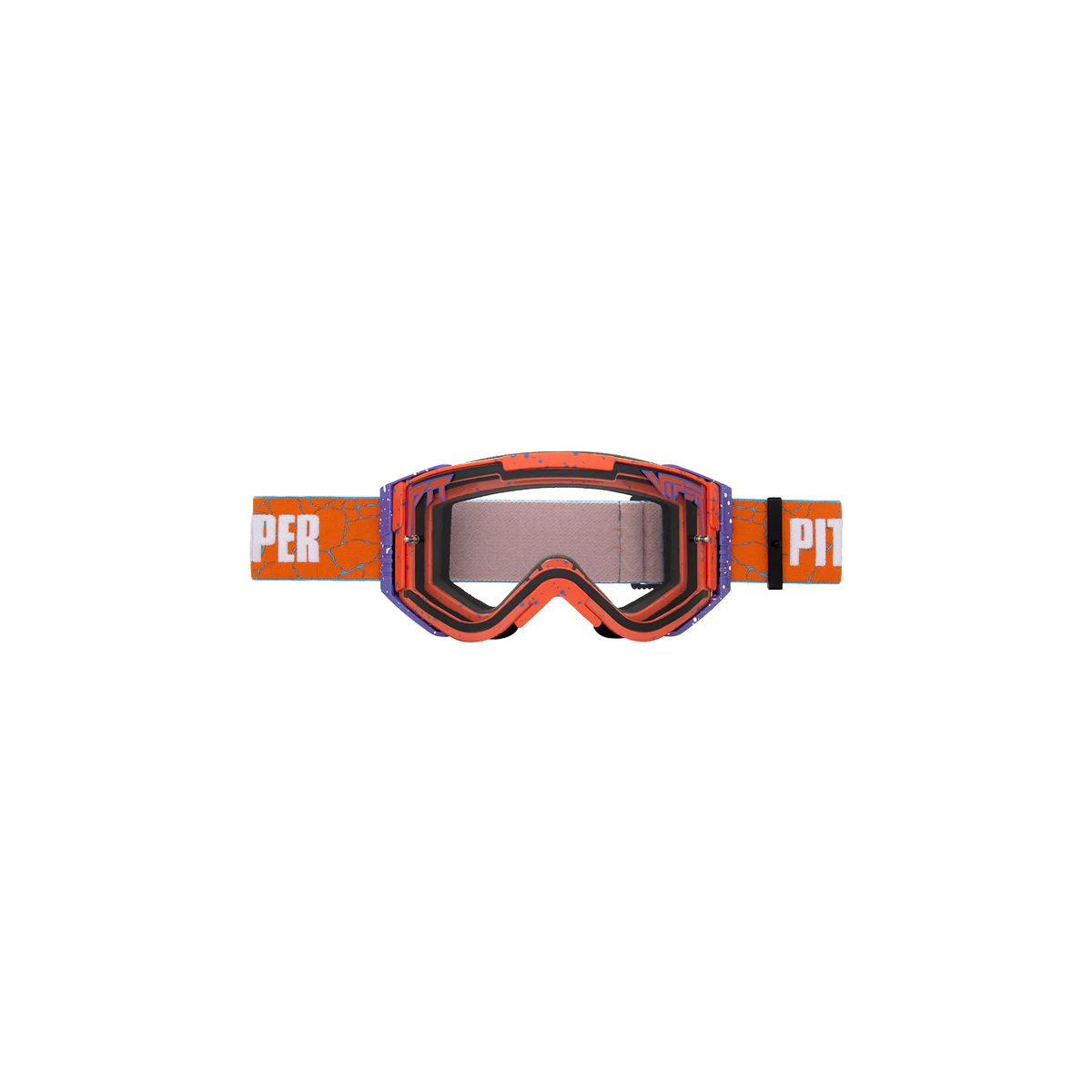 Máscaras Pit Viper Brapstrap Terremoto lente transparente para descenso, enduro o Motocross