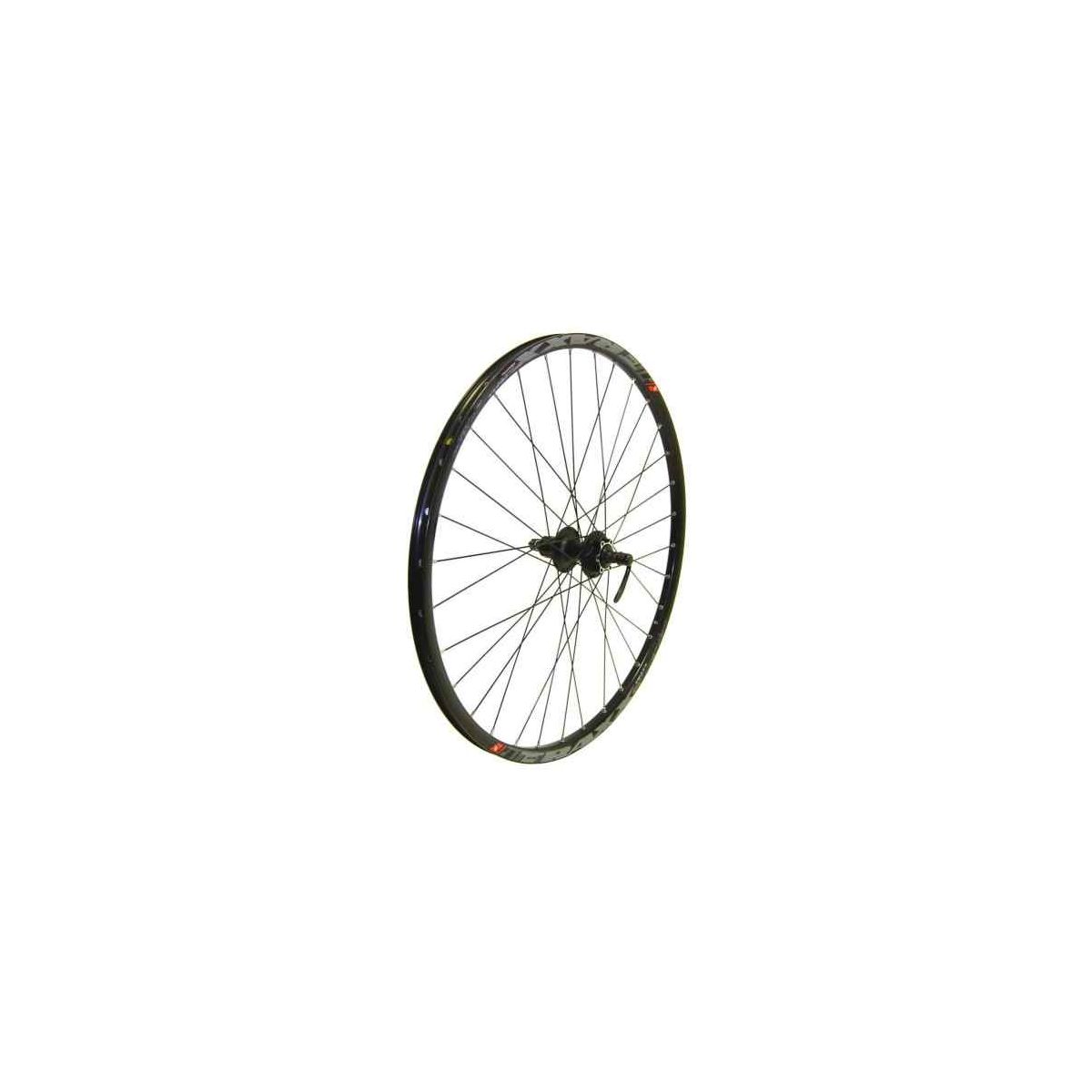 Rueda trasera 27.5" 9x135mm Mach1 traxx disco 6 tornillos  con núcleo shimano