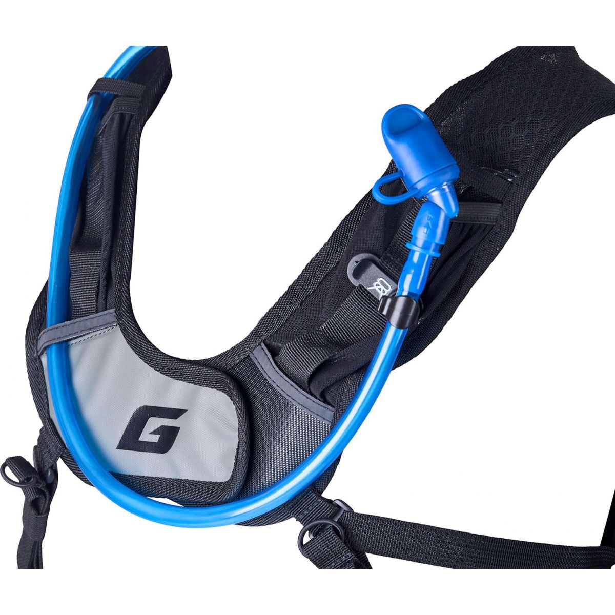 tubo de pvc de agua de Mochila de hidratación de bicicleta mtb Giant Cascade 12 litros / bolsa 3 litros | VH4600005 color gris