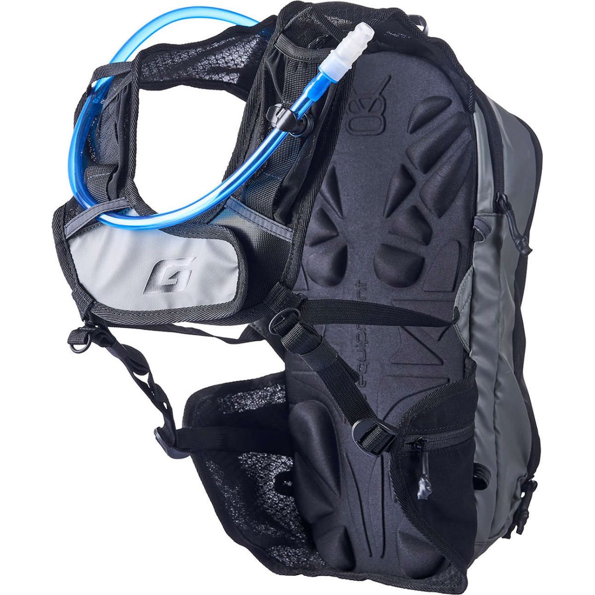 sujeción al cuerpo de la Mochila de hidratación de bicicleta mtb Giant Cascade 12 litros / bolsa 3 litros | VH4600005 color gris