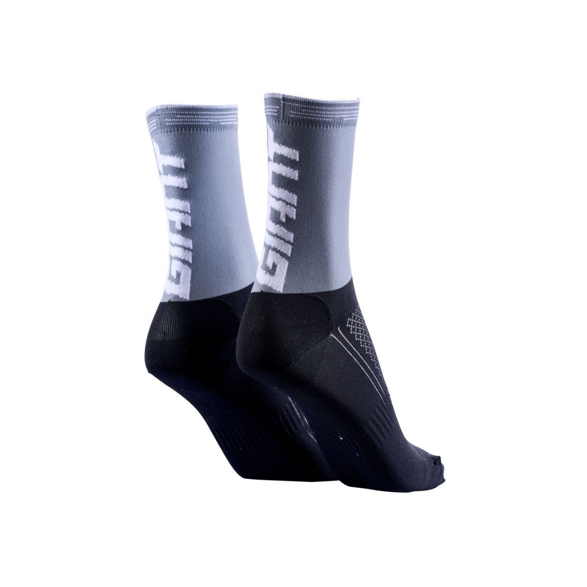 Calcetines de ciclismo de carretera y mtb cortos Giant Custom gris 12cm
