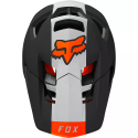 parte superior del Casco integral Enduro Fox Proframe Blocked logo fox naranja
