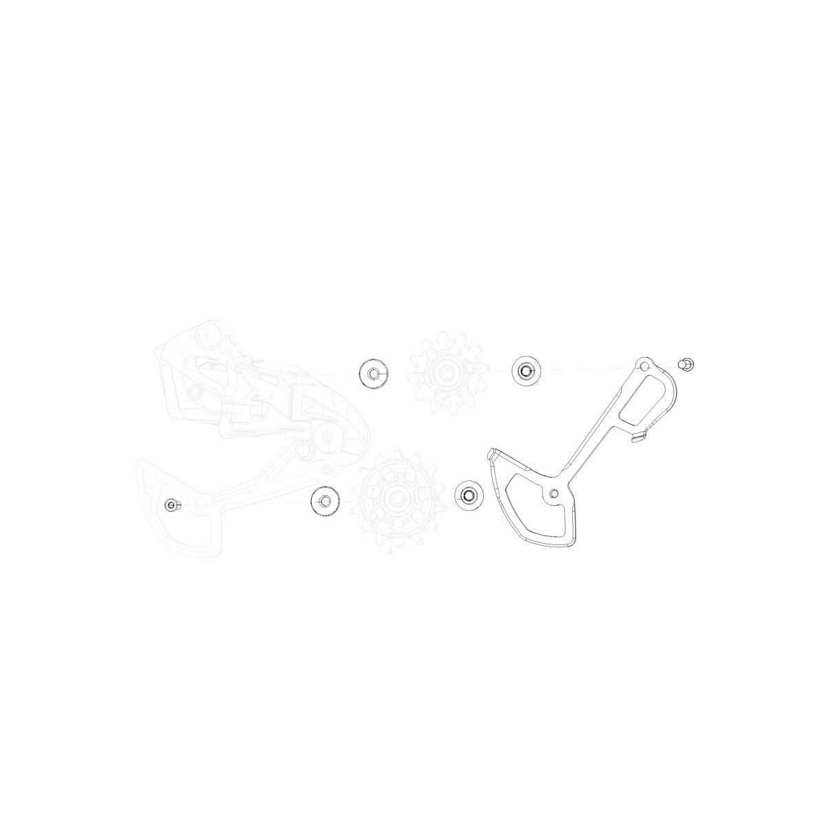 Recambio portapoleas Sram SX/NX EAGLE & GX EAGLE AXS 11.7518.092.004 710845866821