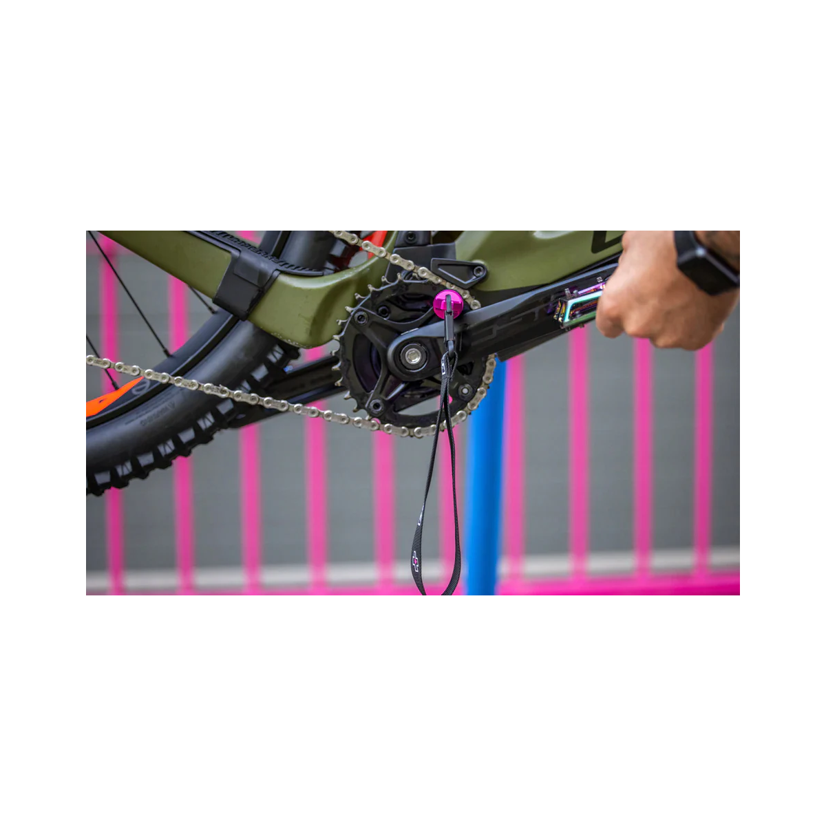 Herramienta Muc-Off para transmisiones de e-Bike Vista exposición