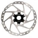Disco Shimano Deore Center Lock 180mm | SM-RT64 ESMRT64MiEC con anillo de cierre con dentado interno