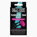 Kit Soporte y valvula porta AirTag de Muc-Off vista packaging