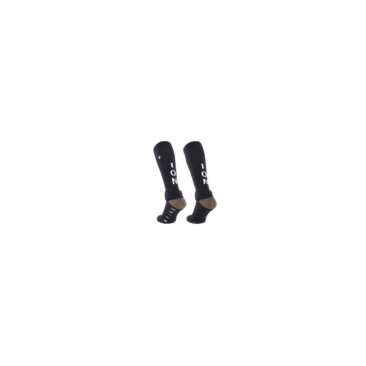 Calcetines ION black con protección negro