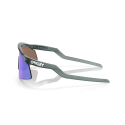 vista lateral de la montura de Gafas de sol para ciclismo Oakley Hydra cristal negro Prizm violeta | 922904