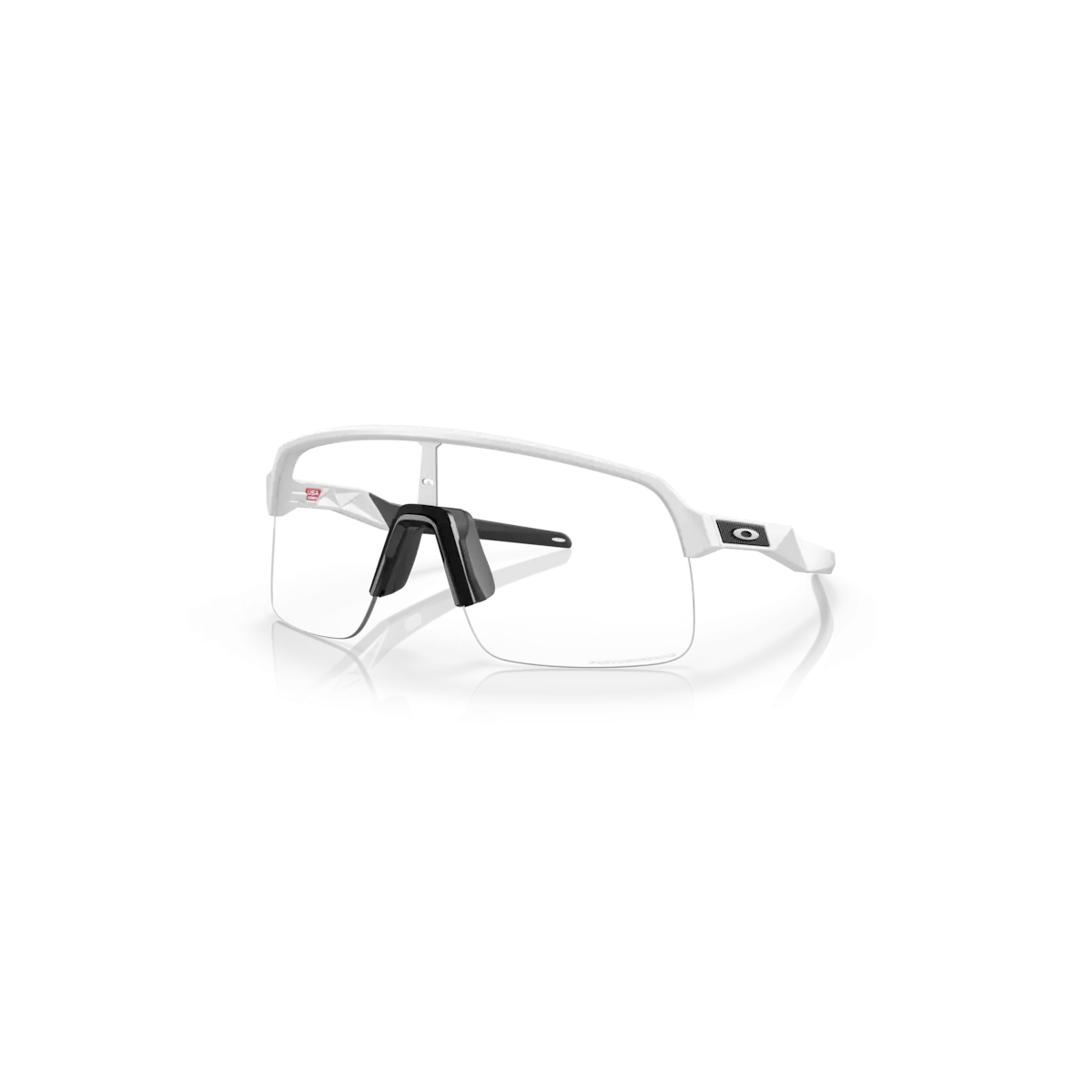 Gafas Oakley Sutro Lite con lente transparente Fotocromática | montura Blanco mate 946346