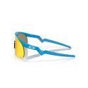 vista lateral Gafas de sol para bicicleta Oakley Resistor para niños y niñas azul cielo Prizm Ruby 922904