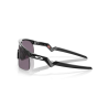vista lateral de las Gafas Oakley Resistor para niños negro pulido Prizm gris