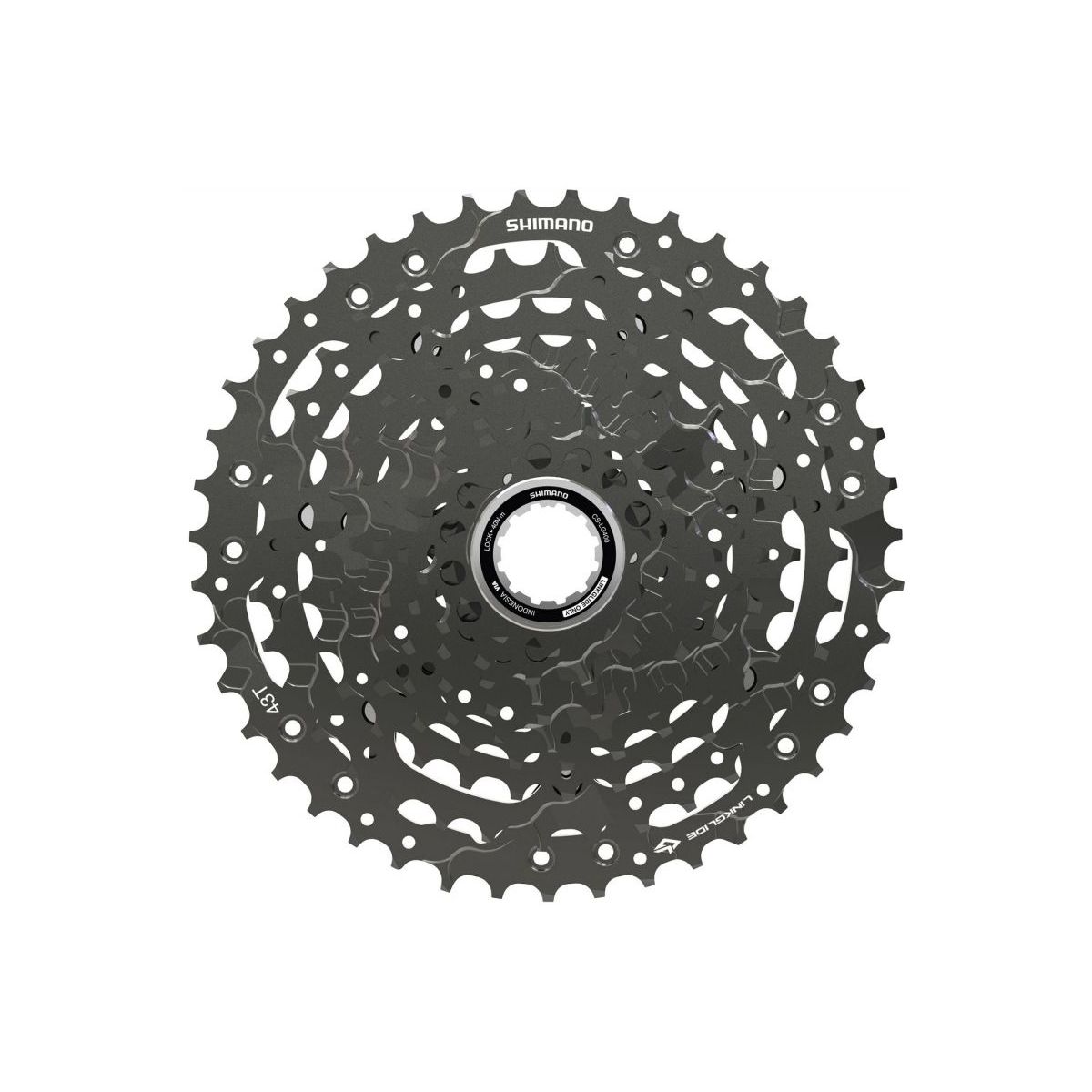 Cassette Shimano CS-LG400 Linkglide de 10 velocidades ECSLG40010143
