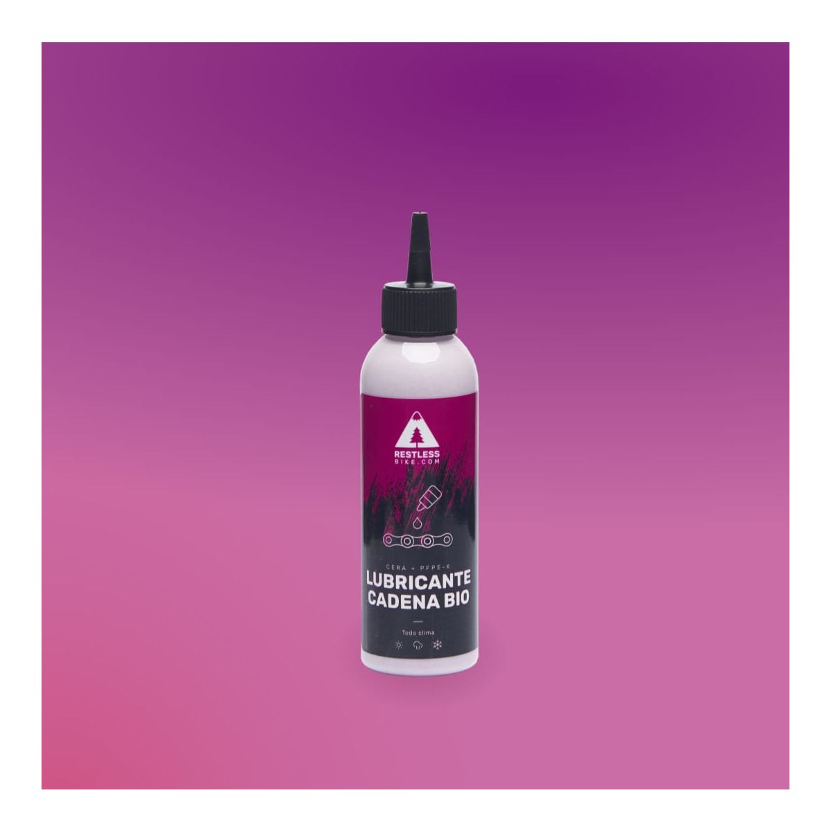 Lubricante de cera para la cadena de larga duración | Restless Bike lubricante de cera biodegradable