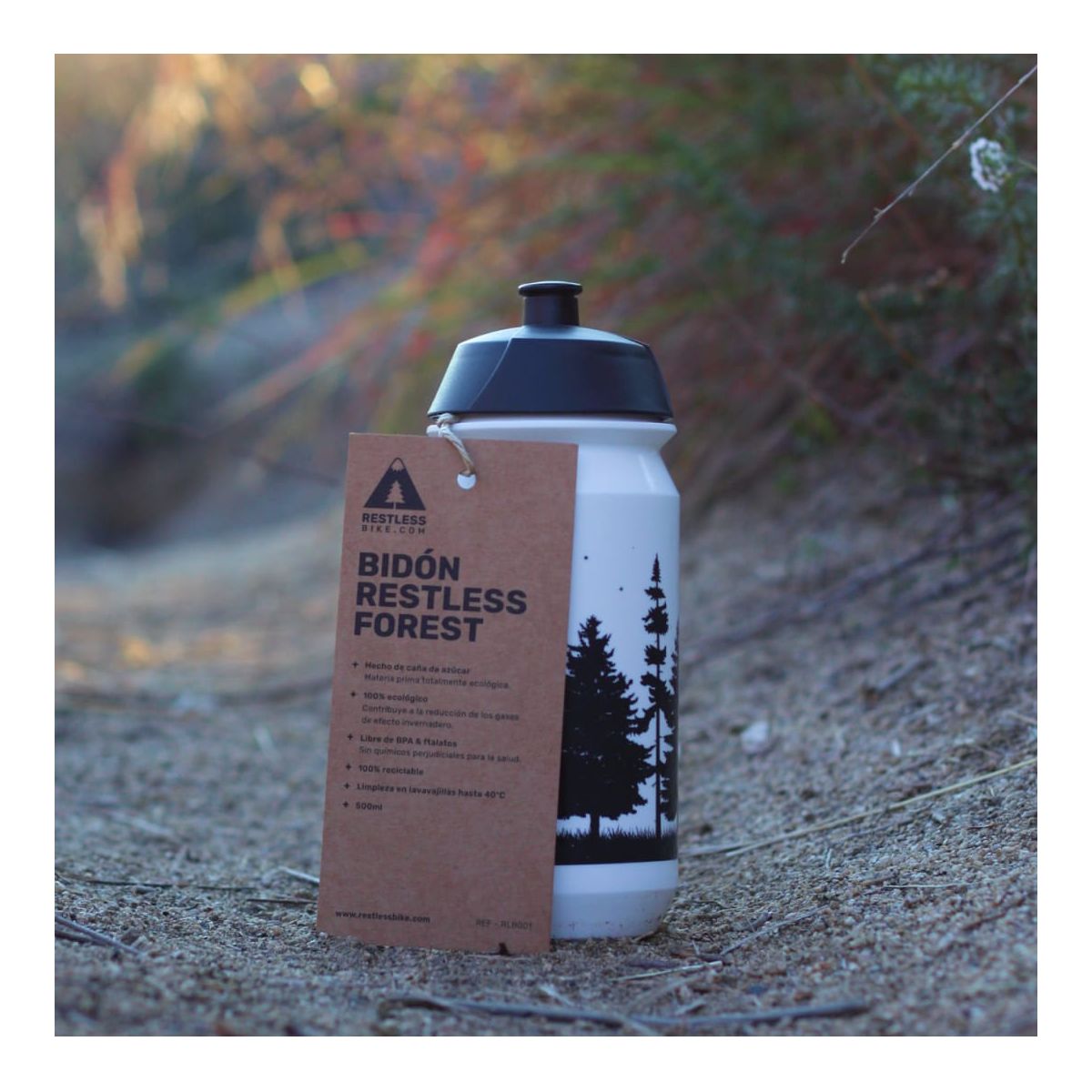 Bidón de bici ecológico | Bidón Restless Bike Forest