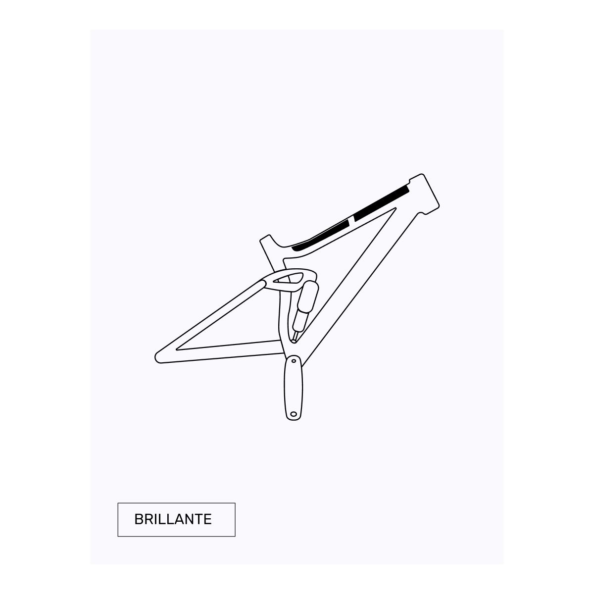 Vinilo protector cuadro bici transparente brillante | Restless Bike