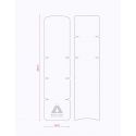 Protector de cuadro Restless Bike transparente mate