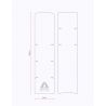 Protector de cuadro Restless Bike transparente mate