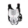 espaldera del Peto de protección para bicicleta de enduro o descenso Leatt 2.5 en color blanco