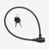 Candado de bicicleta antirrobo Eltin 10mmx800mm con llaves