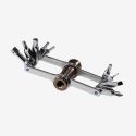 Multi herramientas para bicicleta o ciclismo Eltin 10 funciones con  adaptador de inflado C02