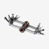 Multi herramientas para bicicleta o ciclismo Eltin 10 funciones con  adaptador de inflado C02