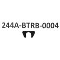 Goma espaciadora de la tapa de batería frontal Giant | 244A-BTRB-0004