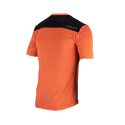 vista trasera Camiseta técnica de manga corta Leatt Mtb Trail 1.0 para mtb enduro  all mountain trail