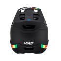 parte trasera del Casco integral de descenso mtb o enduro Leatt MTB Gravity 1.0 2023 en color negro