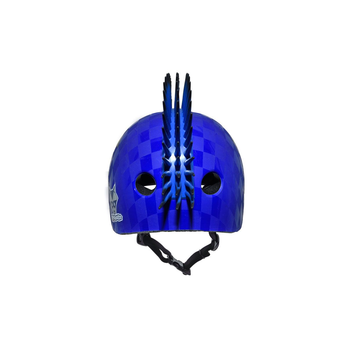 vista trasera del Casco Infantil Child Cresta azul C-PREME para niño o niña de talla pequeña 50-54cm