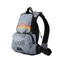 Mochila de hidratación Leatt Enduro Race 1.5 Titanium color gris para bicicleta o moto