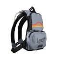 Mochila de hidratación Leatt Enduro Race 1.5 litros  Titanium color gris para bicicleta o moto