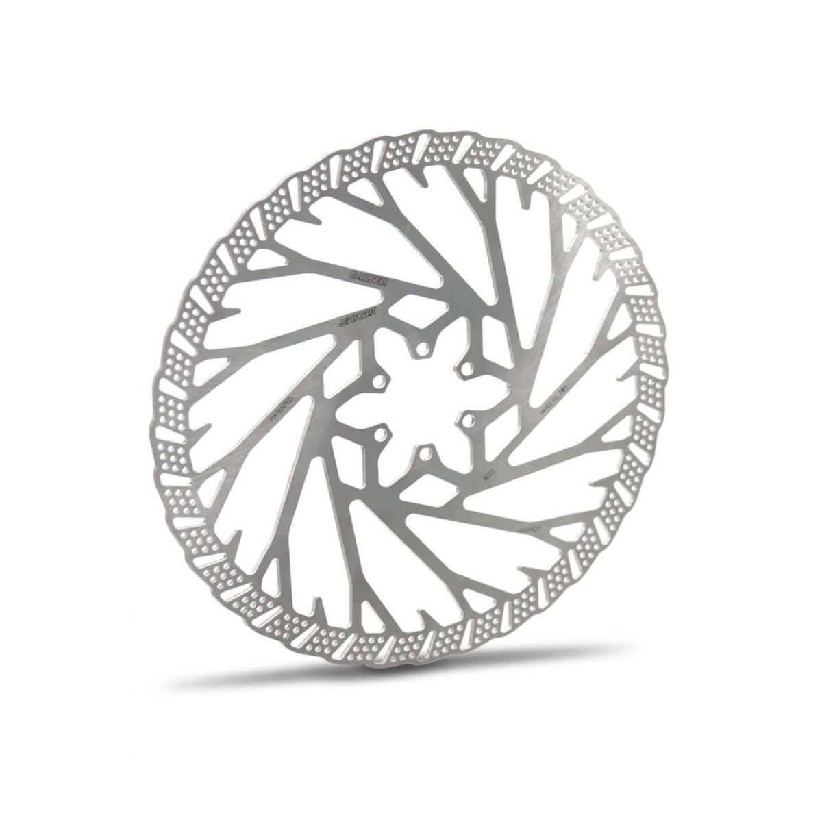 Disco de freno de bicicleta eléctrica Galfer Shark EBIKE 223mm  |2.00mm |DB027W | enduro | descenso